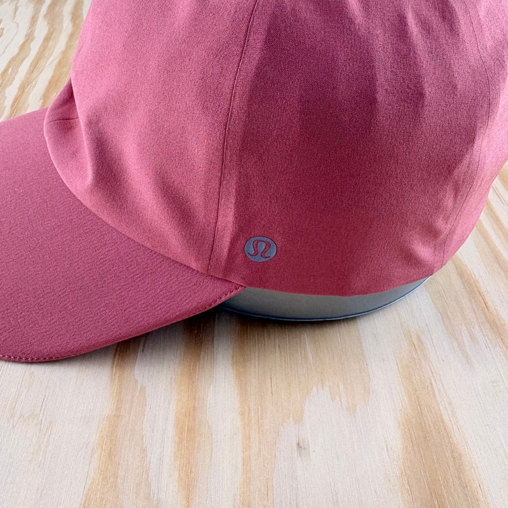 Lululemon Fast and Free Running Hat Pink Rose Adjustable LW9CVUS Women O/S - Picture 7 of 7